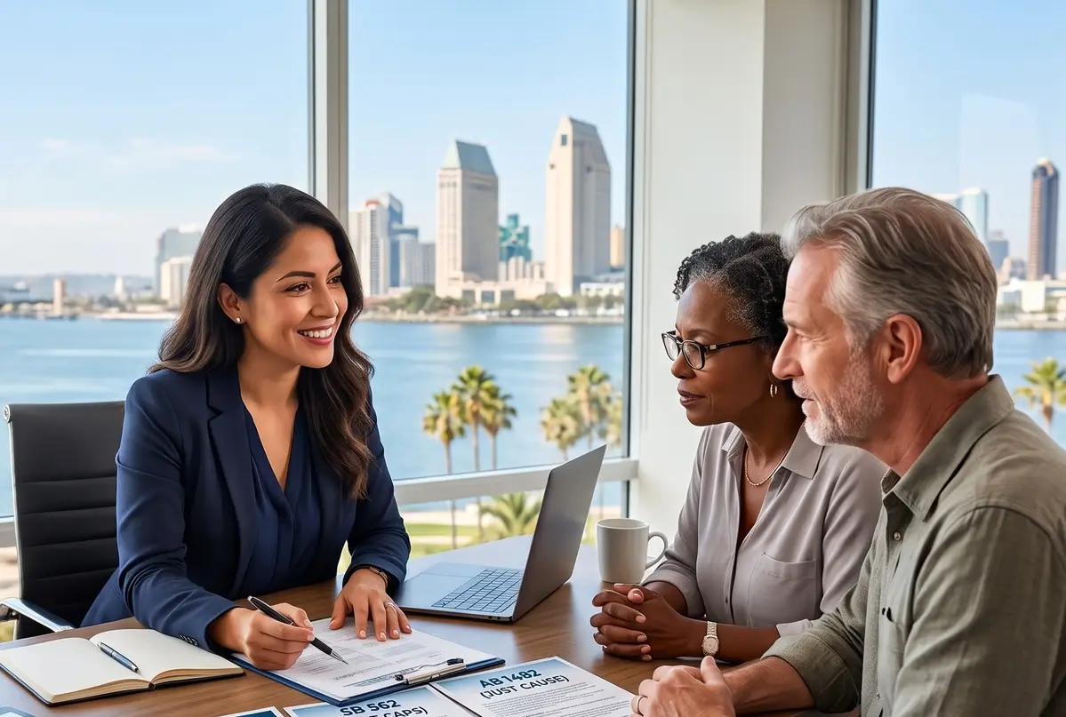 California's AB 1482: What San Diego County Landlords Need to Know About Rent Caps and Just Cause